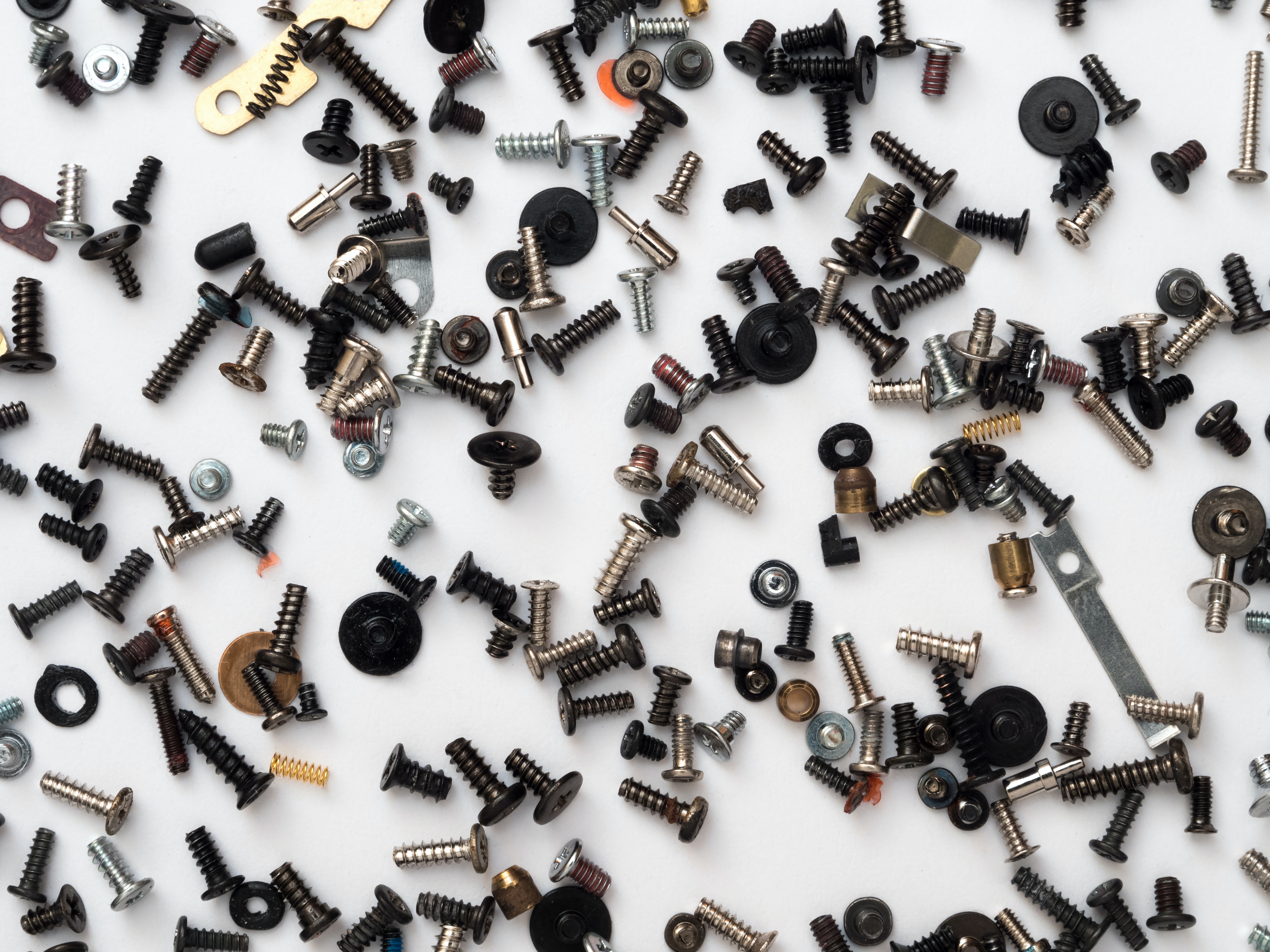 Do not sort your screws
